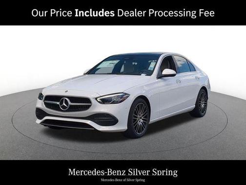 Polar White 2026 Mercedes-Benz C-Class C 300 4MATIC