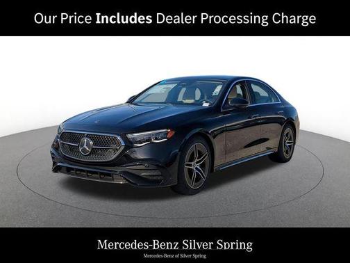 Black 2026 Mercedes-Benz E-Class E 350