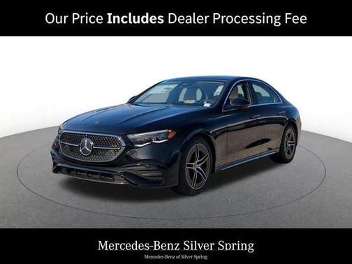 Black 2026 Mercedes-Benz E-Class E 350