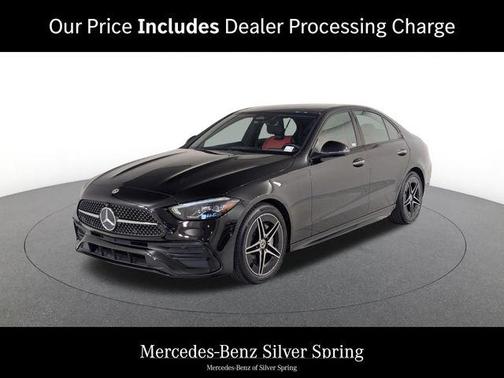 Black 2023 Mercedes-Benz C-Class C 300 4MATIC