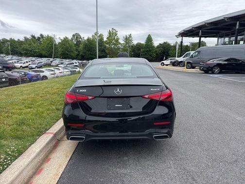 Black 2023 Mercedes-Benz C-Class C 300 4MATIC