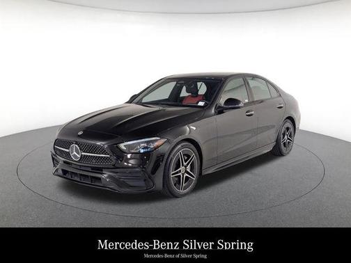 Black 2023 Mercedes-Benz C-Class C 300 4MATIC