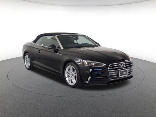 Mythos Black Metallic/Black Roof 2019 Audi A5 2.0T Premium Plus