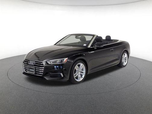 Mythos Black Metallic/Black Roof 2019 Audi A5 2.0T Premium Plus