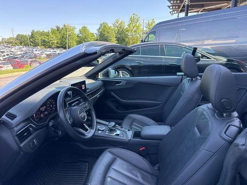 Mythos Black Metallic/Black Roof 2019 Audi A5 2.0T Premium Plus