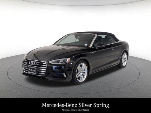 Mythos Black Metallic/Black Roof 2019 Audi A5 2.0T Premium Plus