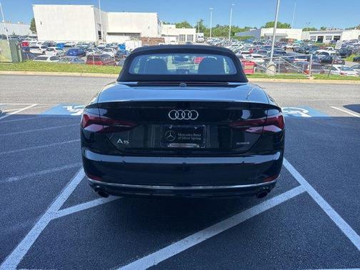 Mythos Black Metallic/Black Roof 2019 Audi A5 2.0T Premium Plus