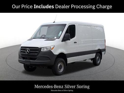 Arctic White 2026 Mercedes-Benz Sprinter 2500 Standard Roof