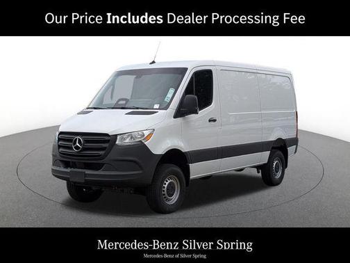 Arctic White 2026 Mercedes-Benz Sprinter 2500 Standard Roof