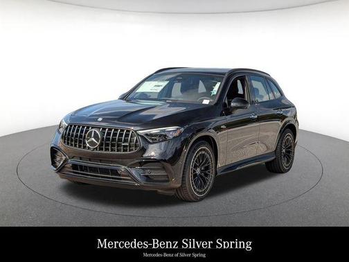 Obsidian Black Metallic 2026 Mercedes-Benz AMG GLC 43 4MATIC