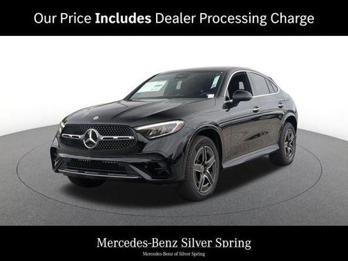 Black 2026 Mercedes-Benz GLC 300 4MATIC Coupe