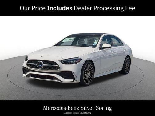Polar White 2026 Mercedes-Benz C-Class C 300 4MATIC