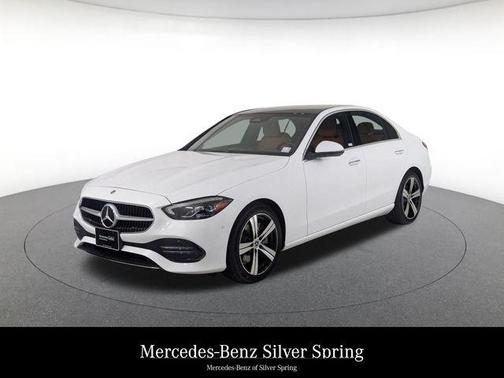 Polar White 2025 Mercedes-Benz C-Class C 300 4MATIC