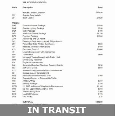 2023 Mercedes-Benz GLE 450 4MATIC