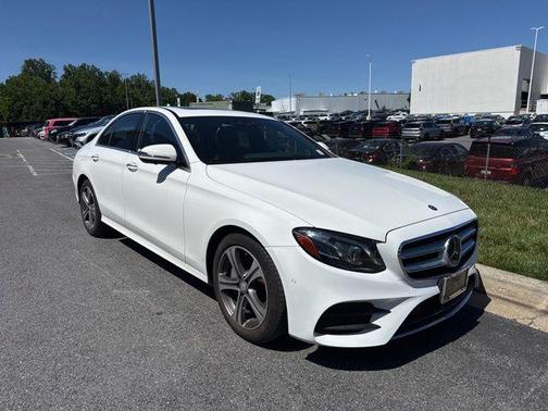 Polar White 2017 Mercedes-Benz E-Class 4MATIC