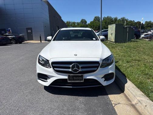 Polar White 2017 Mercedes-Benz E-Class 4MATIC