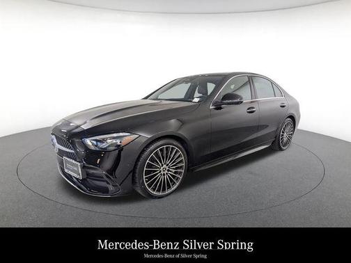 Black 2026 Mercedes-Benz C-Class C 300 4MATIC