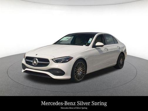 Polar White 2026 Mercedes-Benz C-Class C 300 4MATIC Sedan
