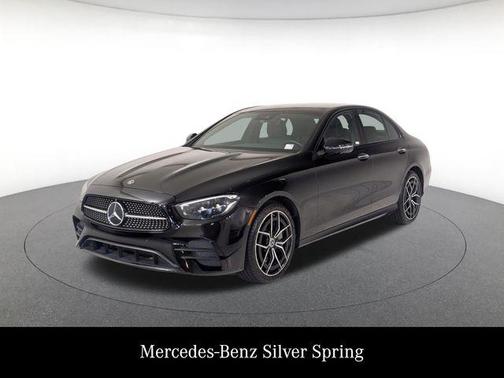 Black 2023 Mercedes-Benz E-Class 4MATIC