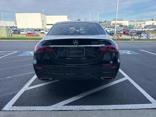 Black 2023 Mercedes-Benz E-Class 4MATIC