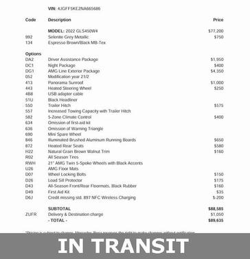 2022 Mercedes-Benz GLS 450 4MATIC