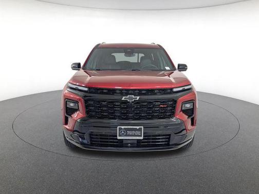 Radiant Red Tintcoat 2025 Chevrolet Traverse RS