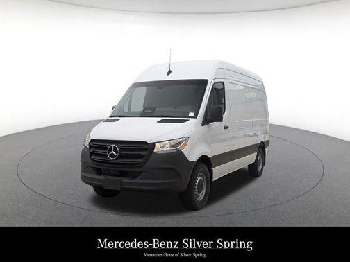 Arctic White 2025 Mercedes-Benz Sprinter 2500 Standard Roof