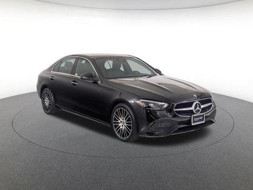 Black 2025 Mercedes-Benz C-Class C 300 4MATIC