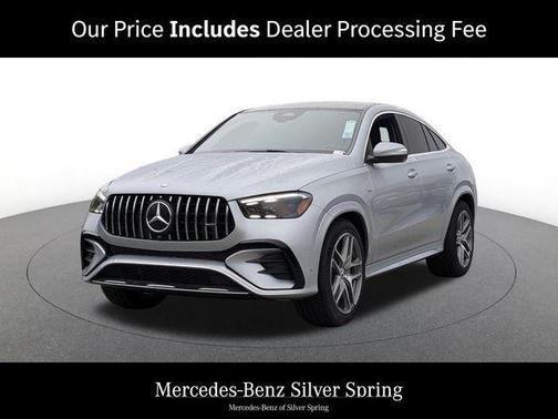 Cirrus Silver Metallic 2026 Mercedes-Benz AMG GLE 53 4MATIC+ Coupe
