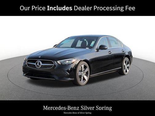 Black 2026 Mercedes-Benz C-Class C 300 4MATIC
