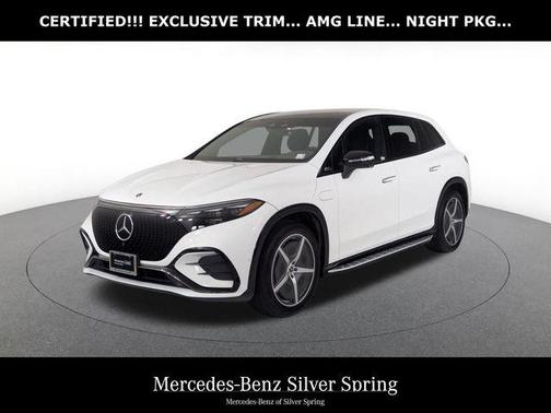 Polar White 2024 Mercedes-Benz EQS 450 4MATIC