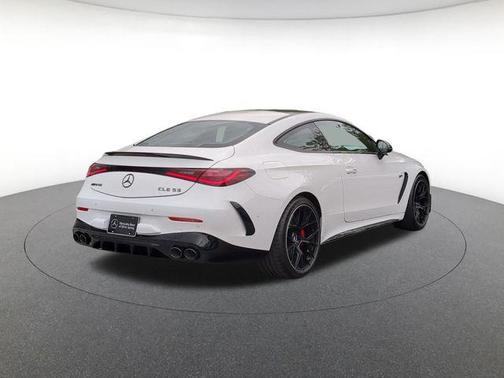 Moonlight White 2026 Mercedes-Benz AMG CLE 53 4MATIC+