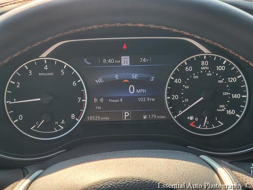 Super Black 2023 Nissan Maxima SR Xtronic CVT