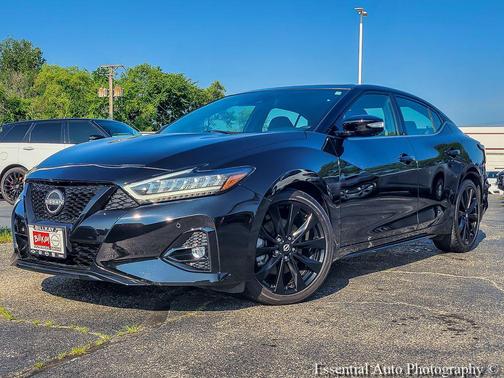 Super Black 2023 Nissan Maxima SR Xtronic CVT