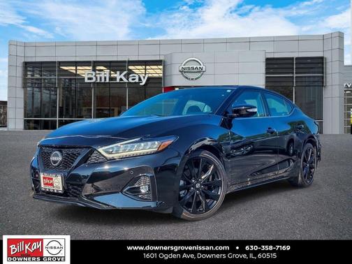 Super Black 2023 Nissan Maxima SR Xtronic CVT