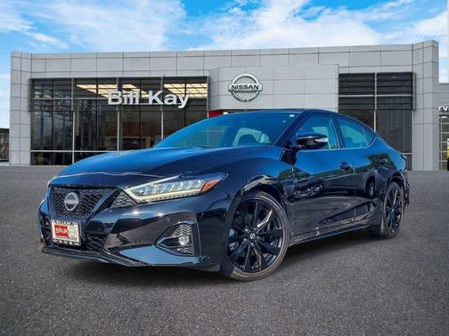 Super Black 2023 Nissan Maxima SR Xtronic CVT