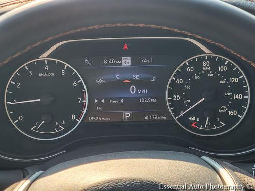 Super Black 2023 Nissan Maxima SR Xtronic CVT
