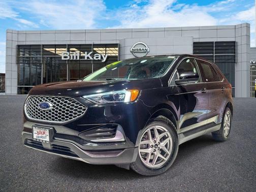 AGATE BLACK METALLIC 2024 Ford Edge SEL
