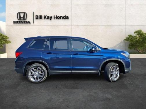 Obsidian Blue Pearl 2023 Honda Passport AWD EX-L