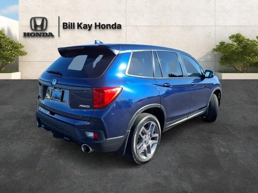 Obsidian Blue Pearl 2023 Honda Passport AWD EX-L