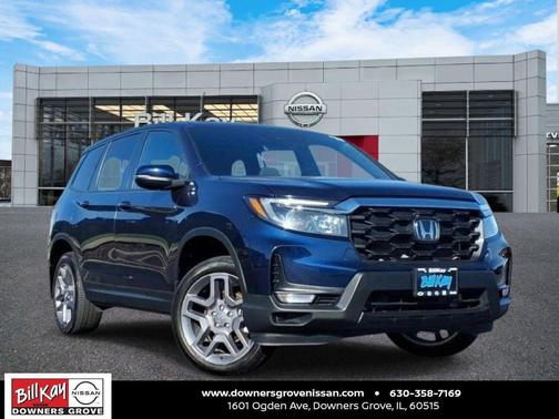 Obsidian Blue Pearl 2023 Honda Passport AWD EX-L