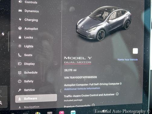 Gray 2023 Tesla Model Y Performance Dual Motor All-Wheel Drive