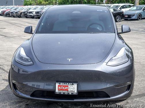 Gray 2023 Tesla Model Y Performance Dual Motor All-Wheel Drive