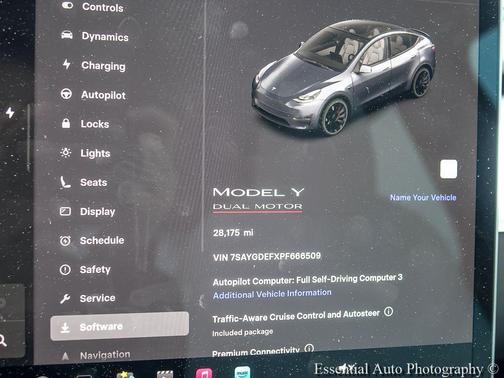 Gray 2023 Tesla Model Y Performance Dual Motor All-Wheel Drive