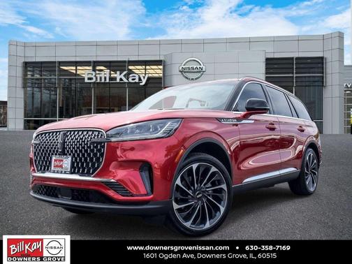 Red Carpet Tinted Clearcoat 2025 Lincoln Aviator Reserve AWD