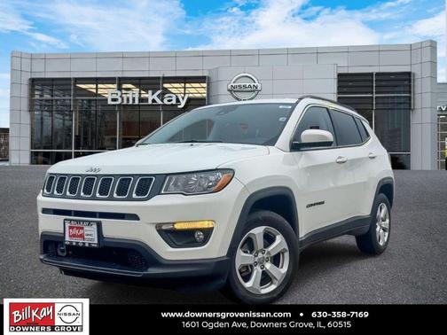 White Clearcoat 2019 Jeep Compass Latitude