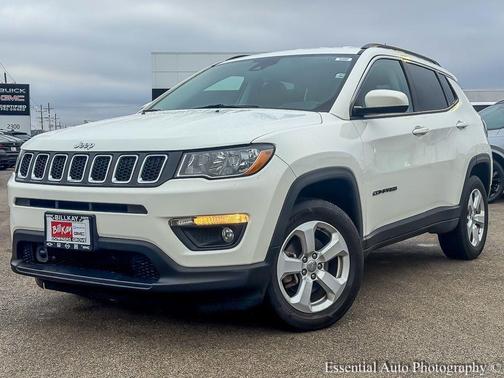 White Clearcoat 2019 Jeep Compass Latitude