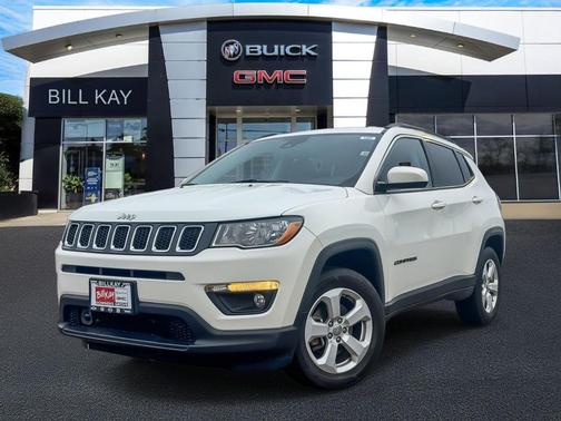 White Clearcoat 2019 Jeep Compass Latitude