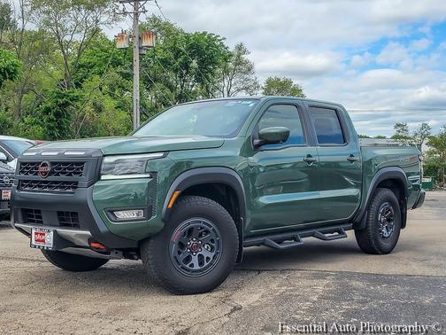 Tactical Green Metallic 2026 Nissan Frontier PRO-4X
