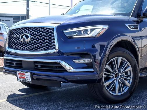 Hermosa Blue 2024 INFINITI QX80 Luxe